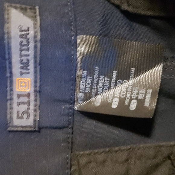 WOMENS BDU TACTICAL PANTS 5.11 SIZE MEDIUM SHORT, LIKE NEW - Picture 3 of 4